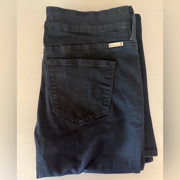 Black Flare Stretch Jeans - Picture 5 of 7